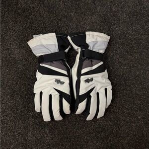 Bliss Black and White Gloves
